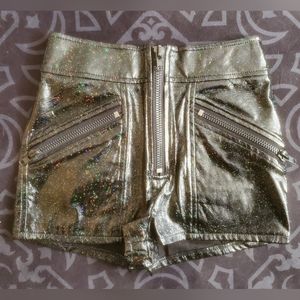 Lip Service PU shorts